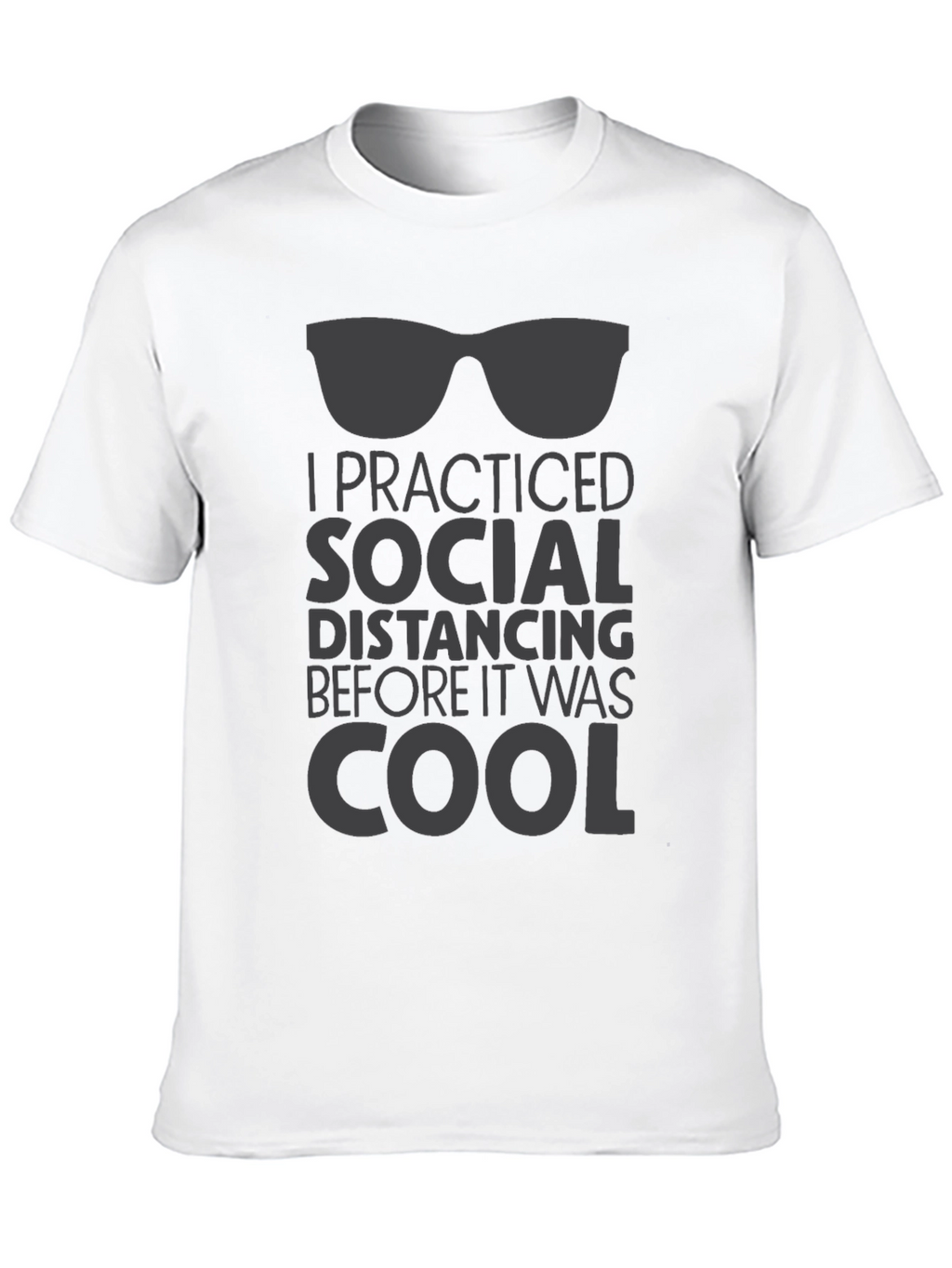 Social Distancing T-Shirt - Cool Retro Style