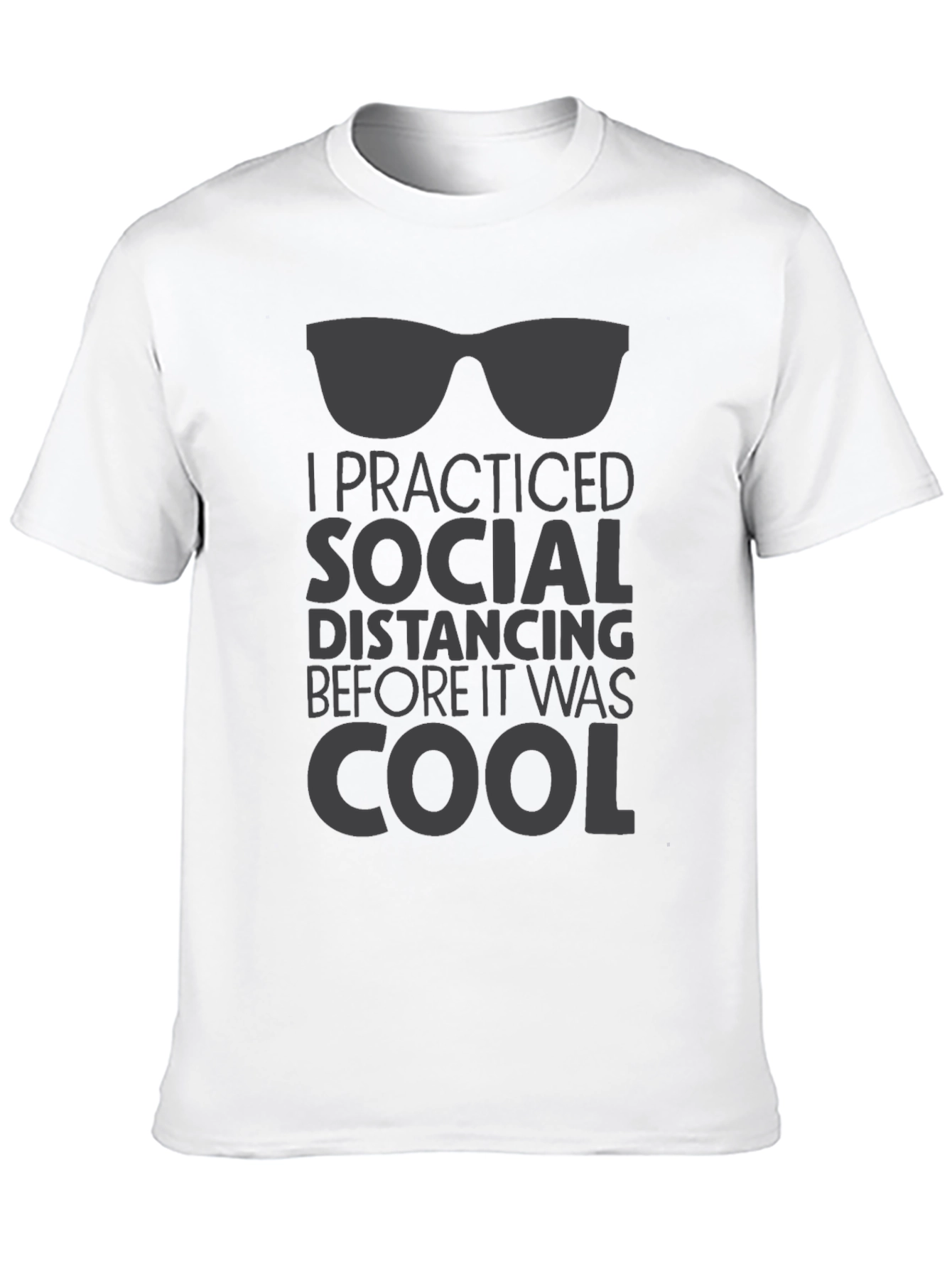 Social Distancing T-Shirt - Cool Retro Style
