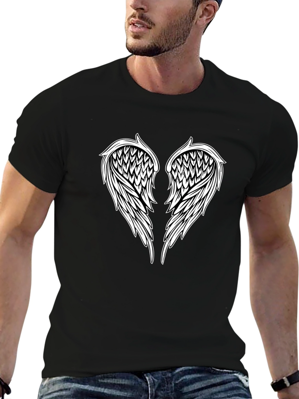 Black Wings Graphic Tee