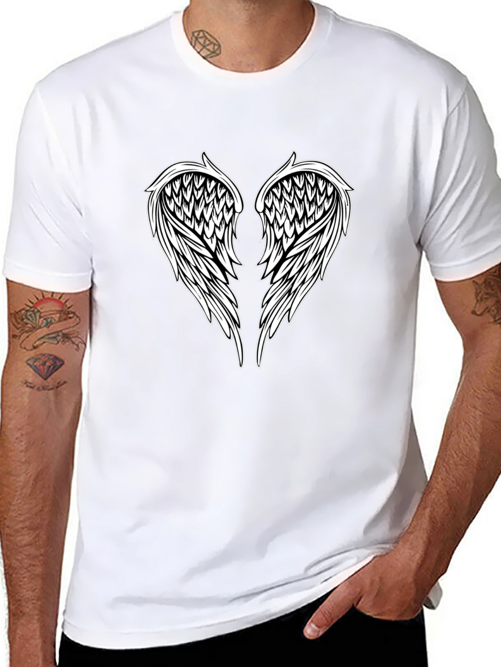Black Wings Graphic Tee