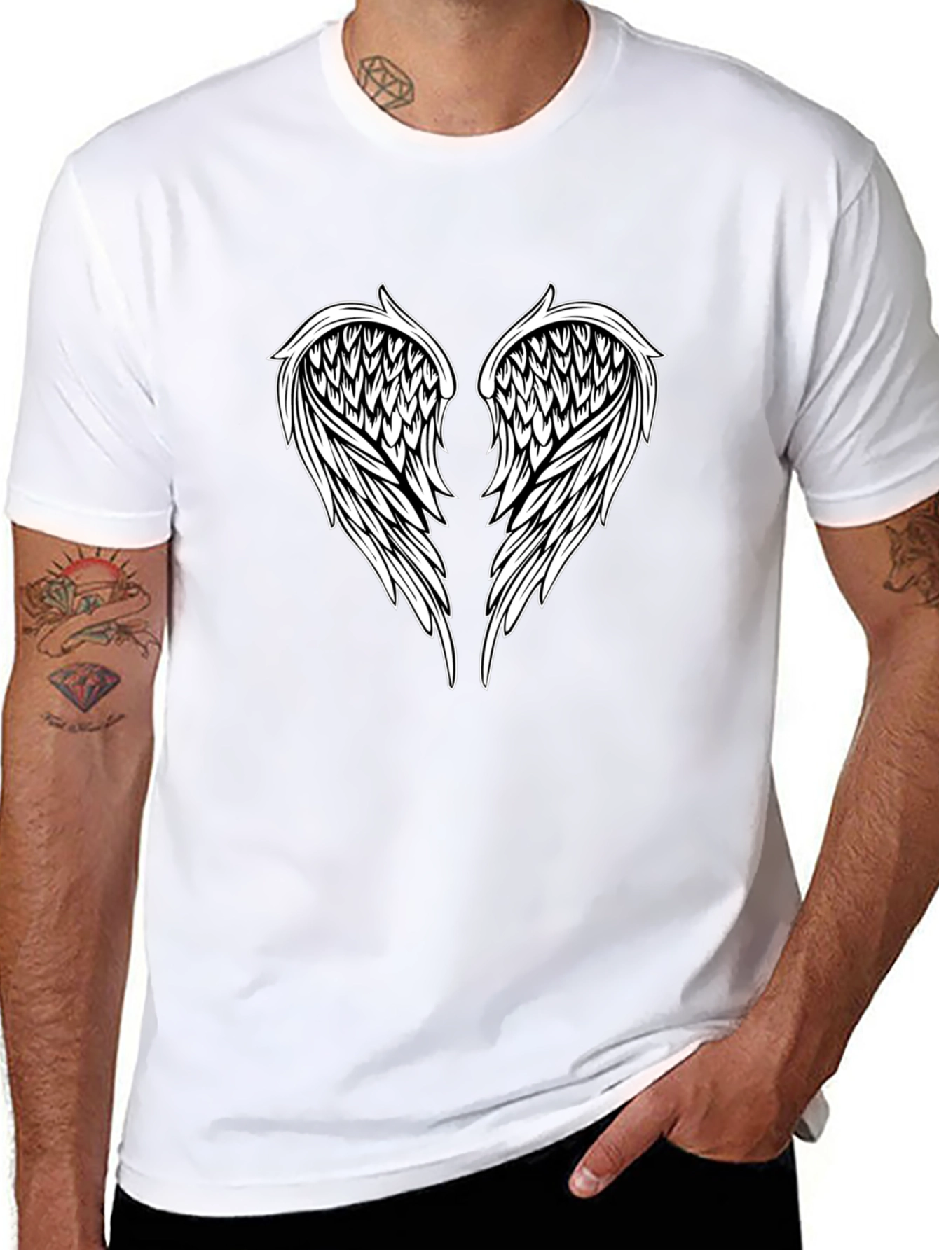 Black Wings Graphic Tee
