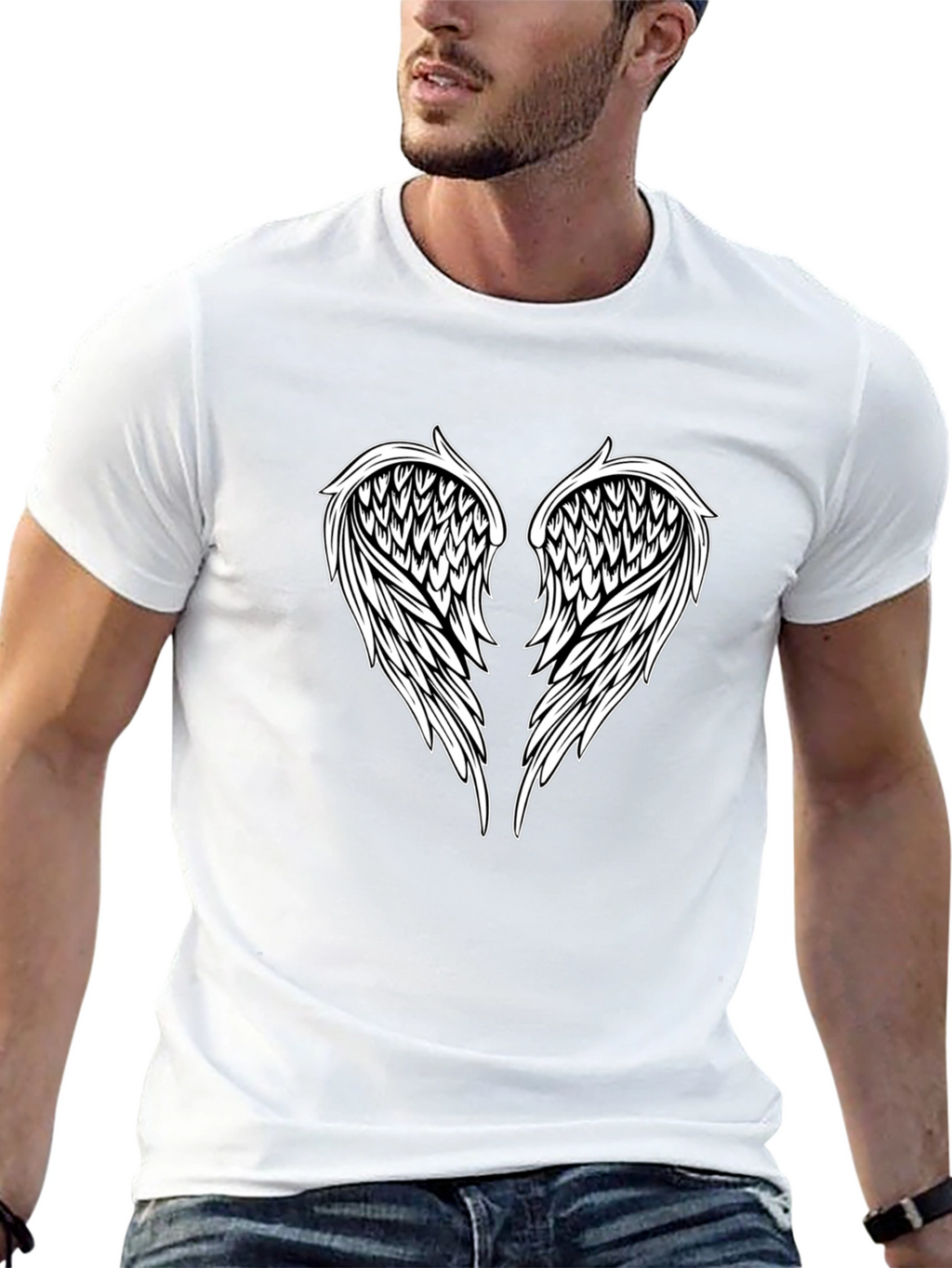 Black Wings Graphic Tee