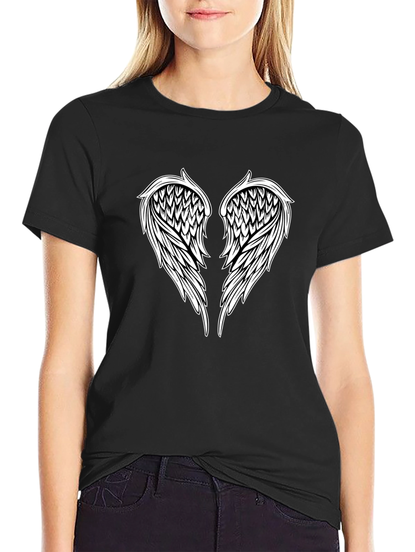 Black Wings Graphic Tee