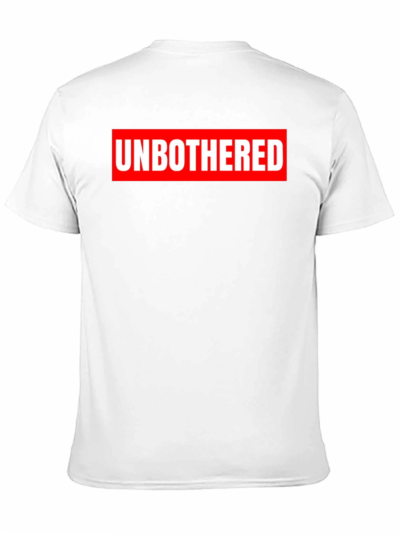 Unbothered Graphic T-Shirt - Black Crew Neck