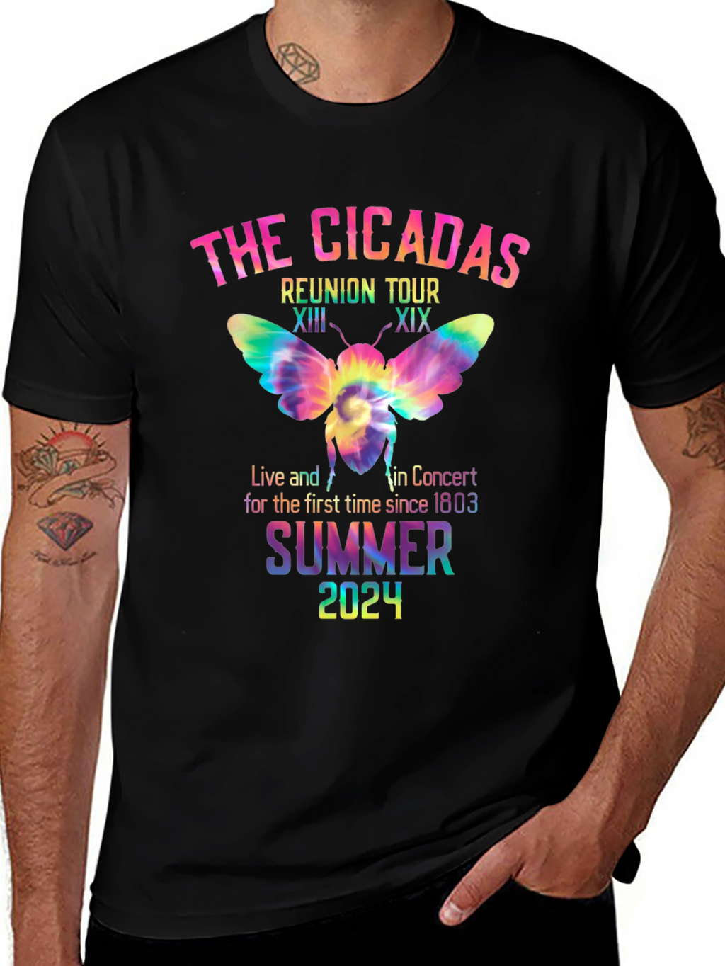 The Cicadas Reunion Tour 2024 T-Shirt