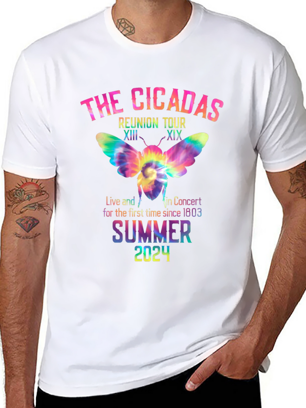 The Cicadas Reunion Tour 2024 T-Shirt