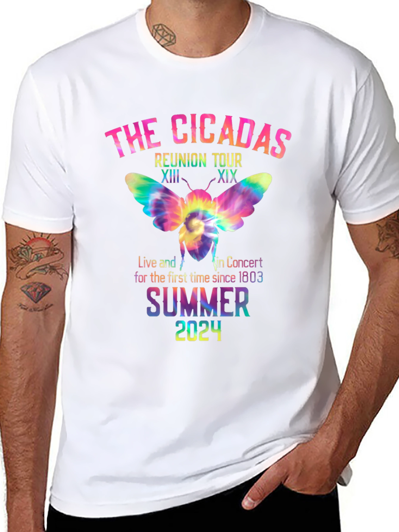 The Cicadas Reunion Tour 2024 T-Shirt