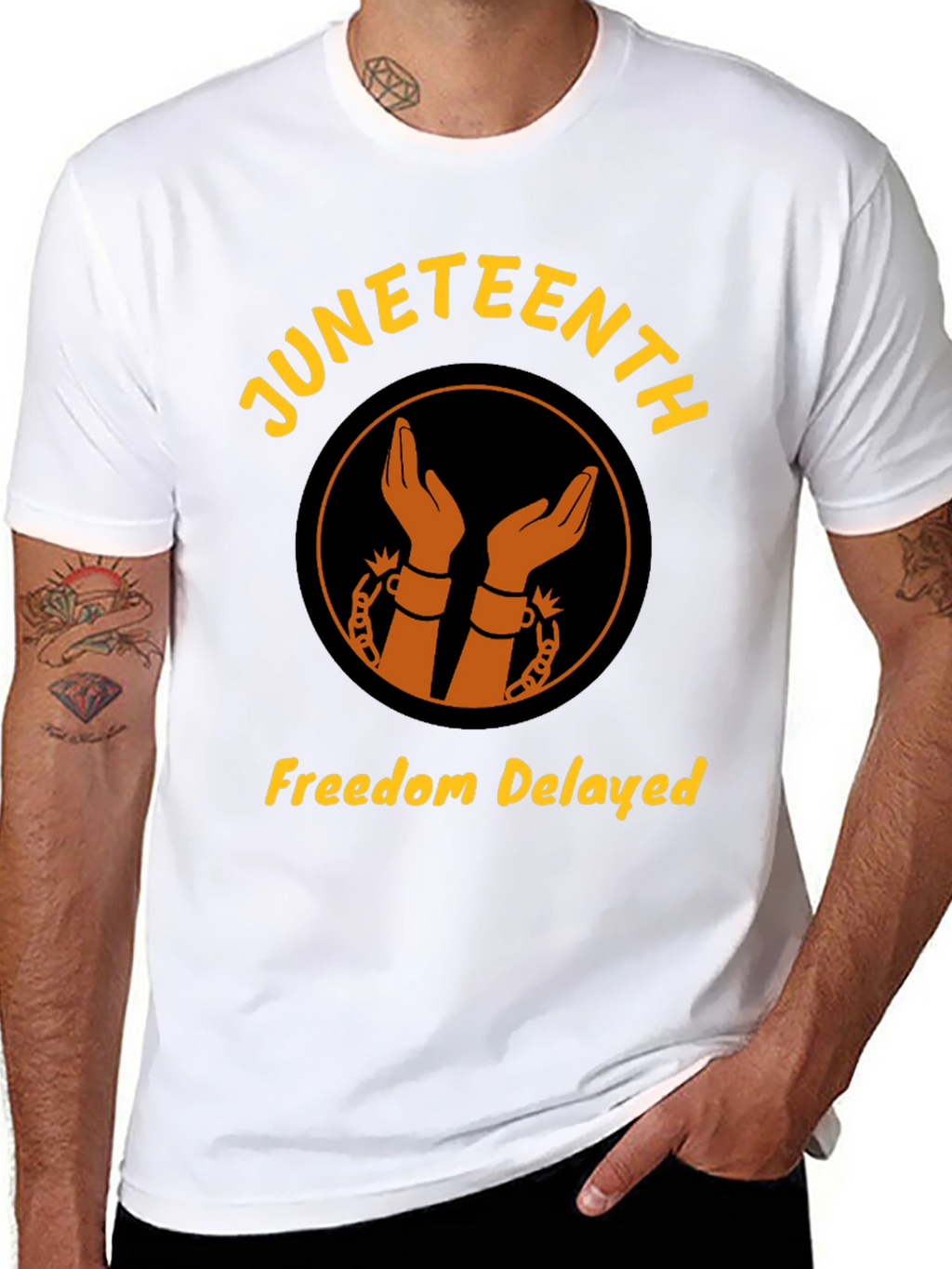 Juneteenth Freedom Delayed Graphic Tee