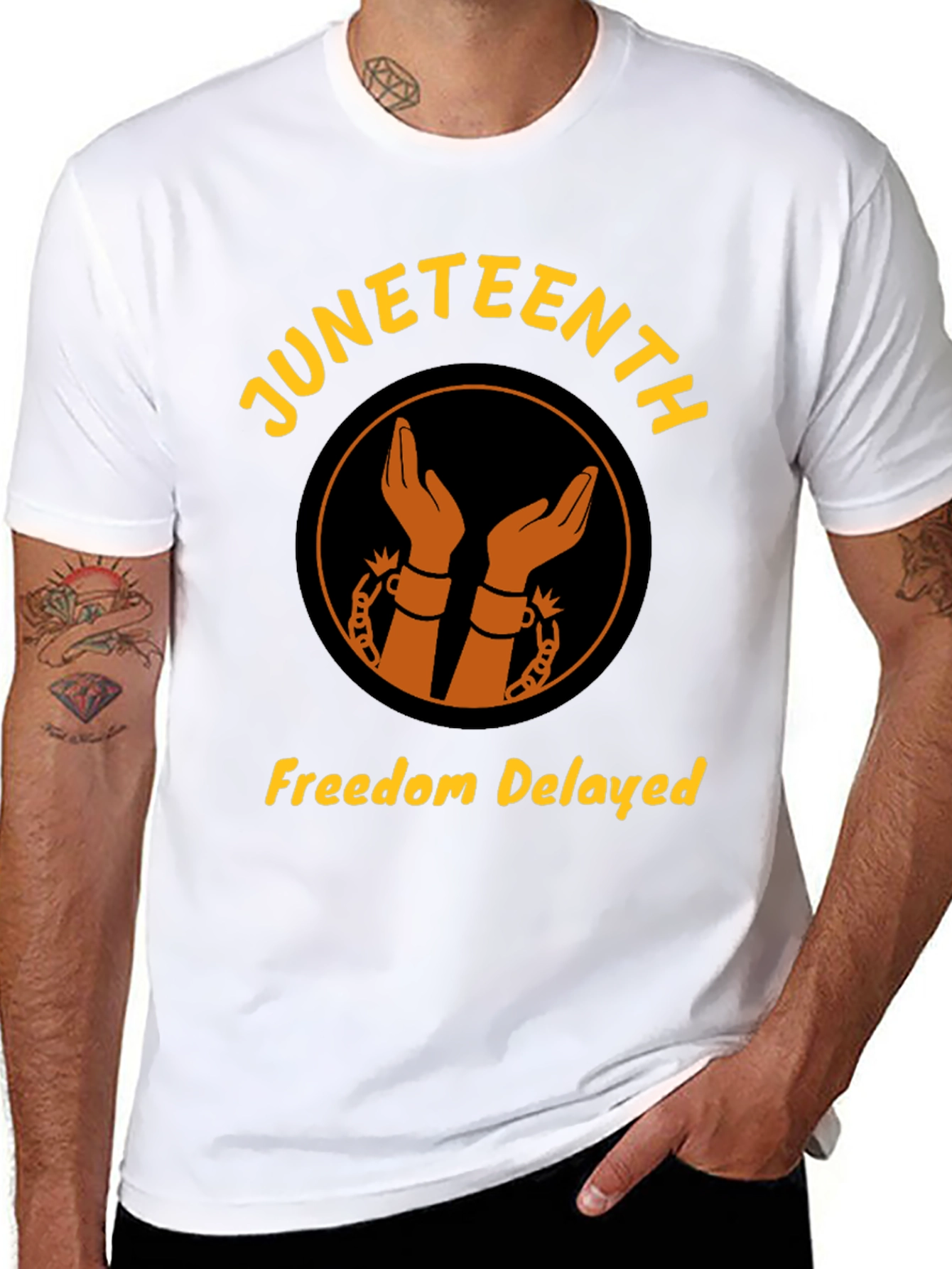 Juneteenth Freedom Delayed Graphic Tee