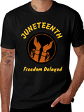 Juneteenth Freedom Delayed Graphic Tee