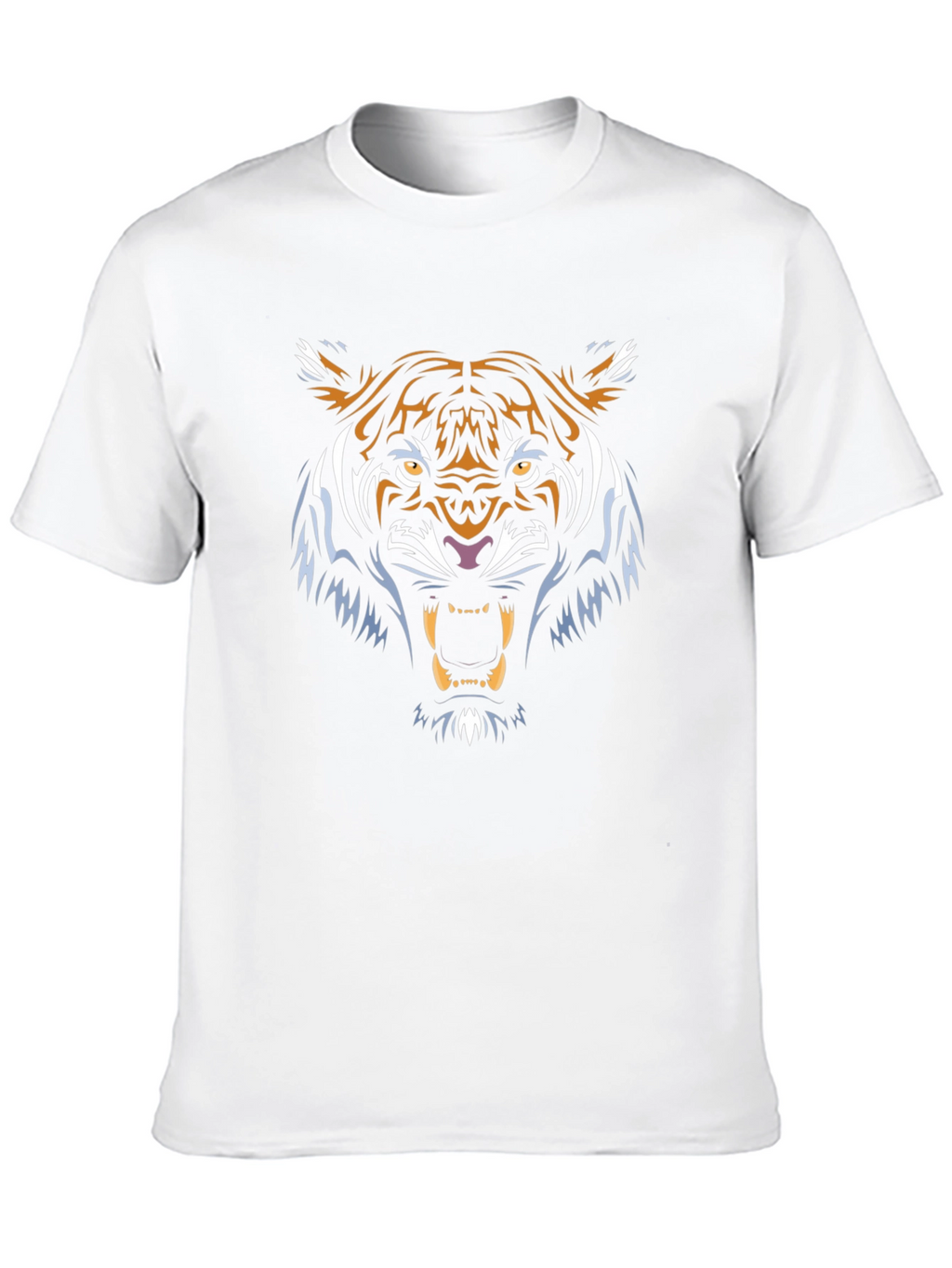 Tiger Graphic Tee - Bold Animal Print T-Shirt