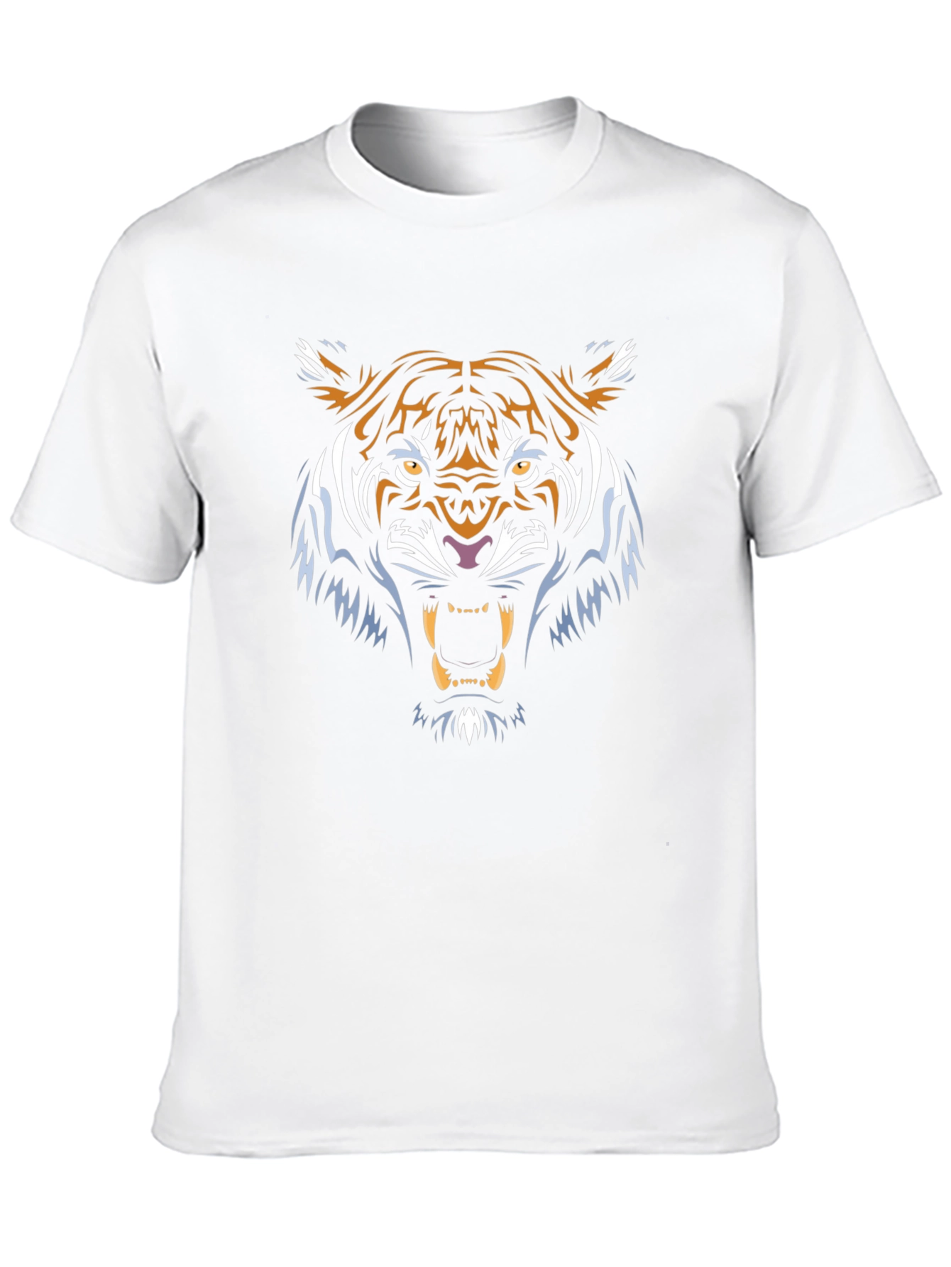 Tiger Graphic Tee - Bold Animal Print T-Shirt