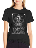 The Moon Tarot Card Graphic Tee