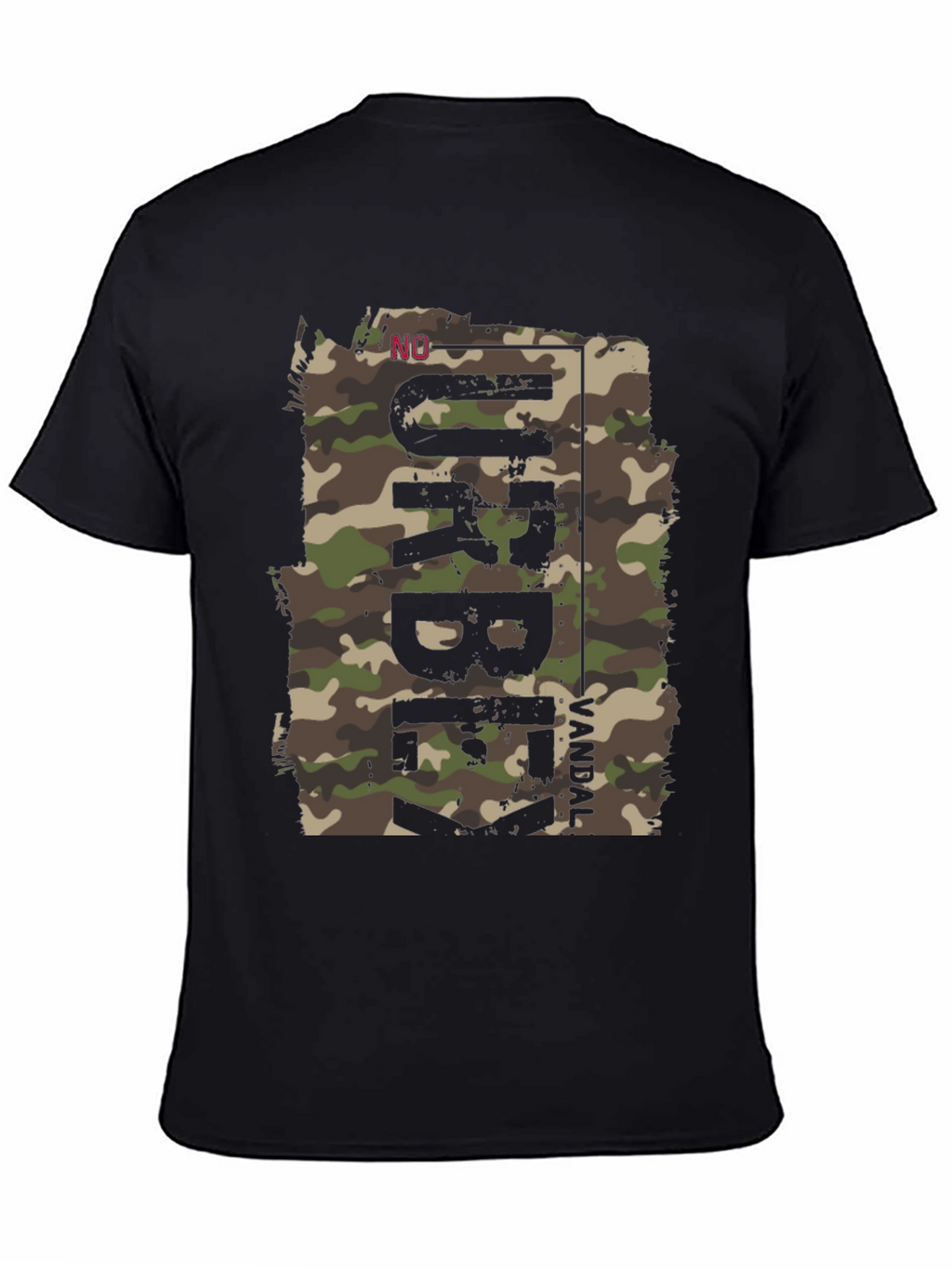 Urban Camo Print Mens T-Shirt