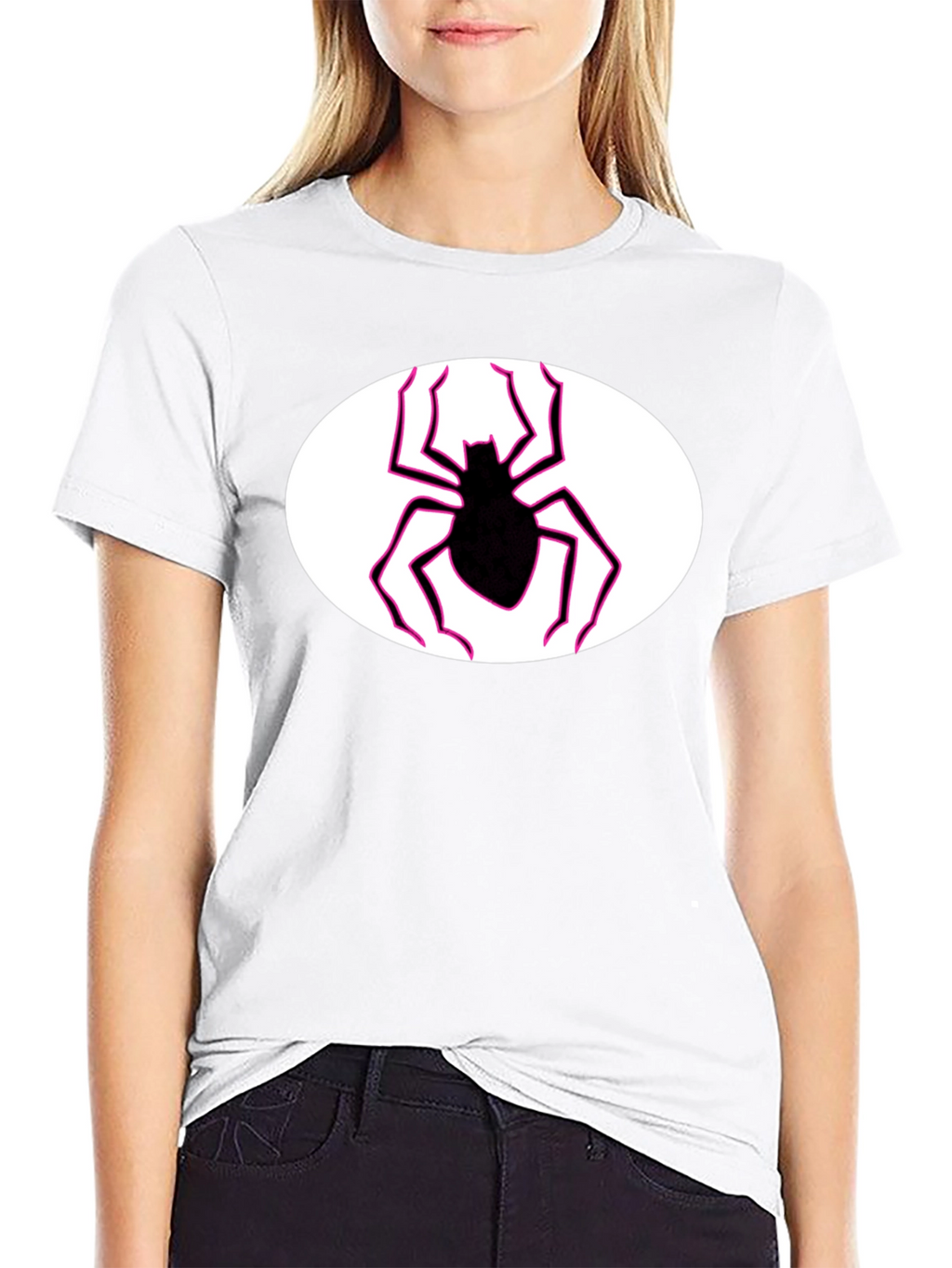 Spider Graphic Black Tee