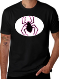 Spider Graphic Black Tee
