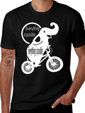 Everything is Possible Elephant Bike T-Shirt