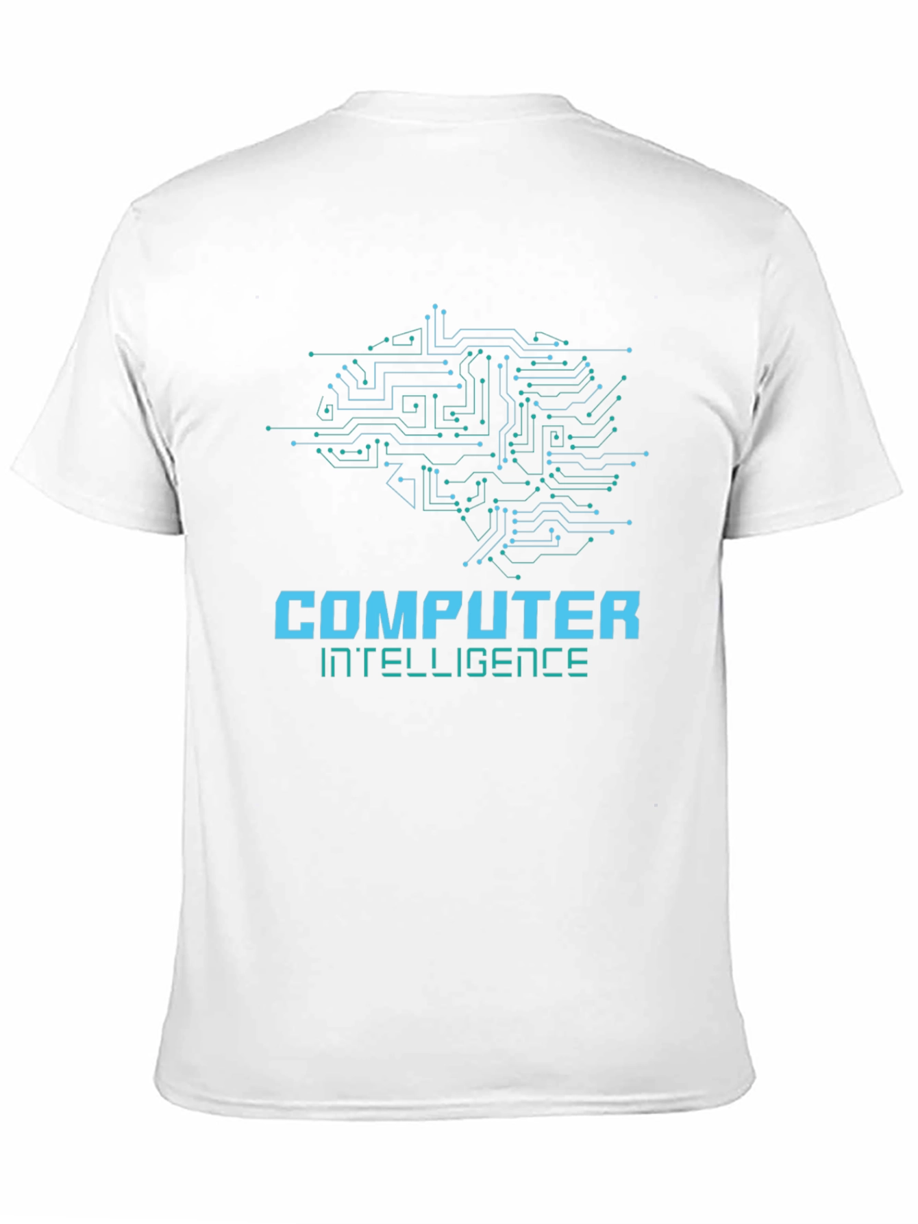 Computer Intelligence Graphic Tee - Black Cotton