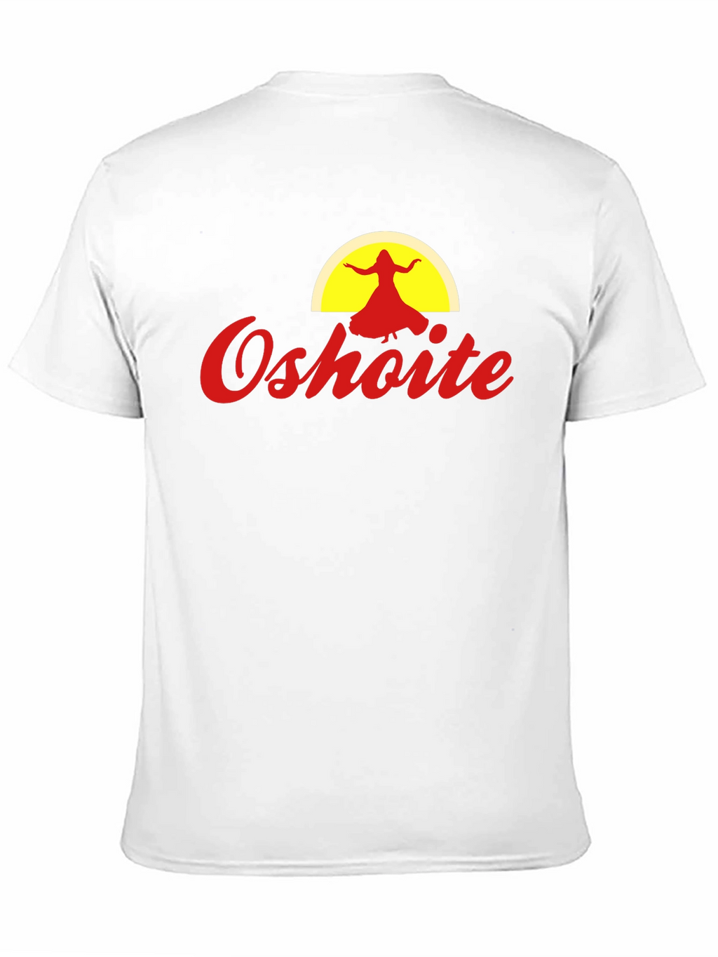 Oshoite Black T-Shirt - Yoga Dance Graphic Tee