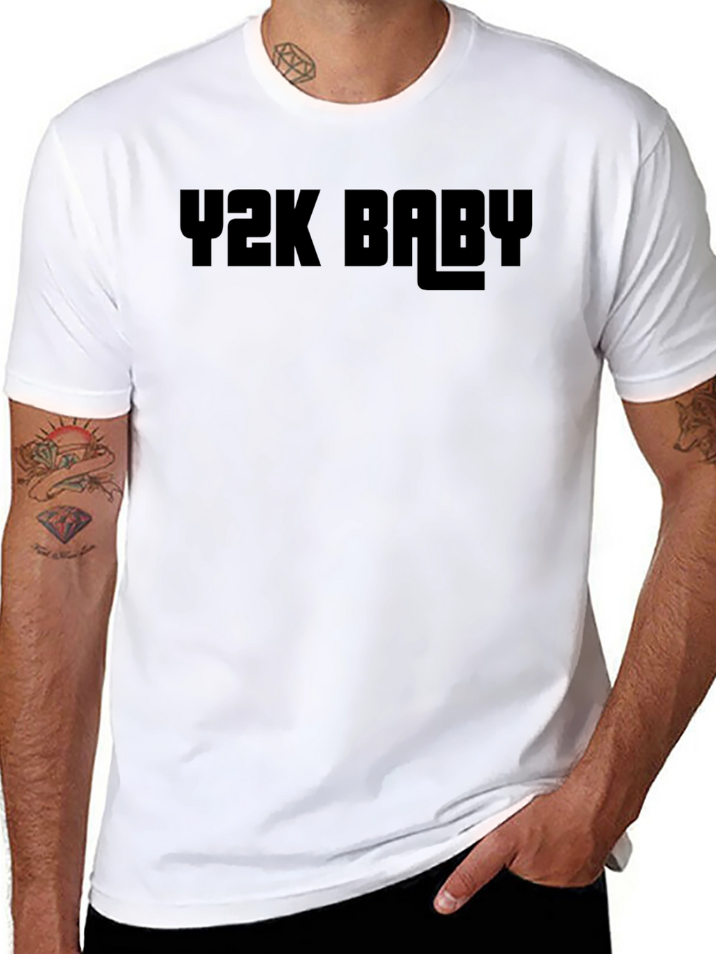Y2K Baby Black Graphic T-Shirt