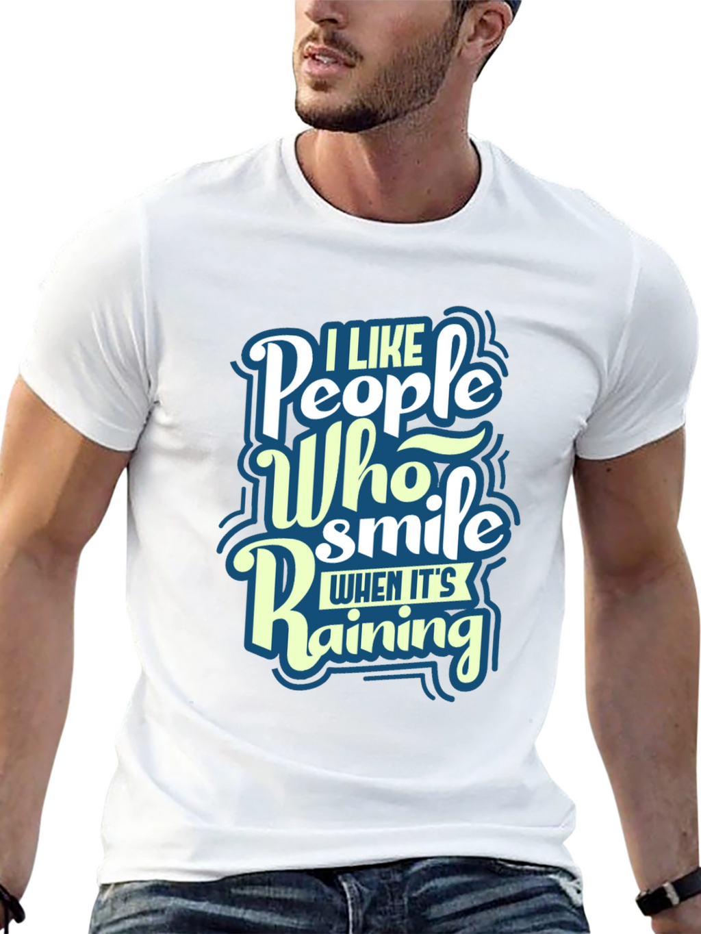 Smile When Its Raining Graphic Tee
