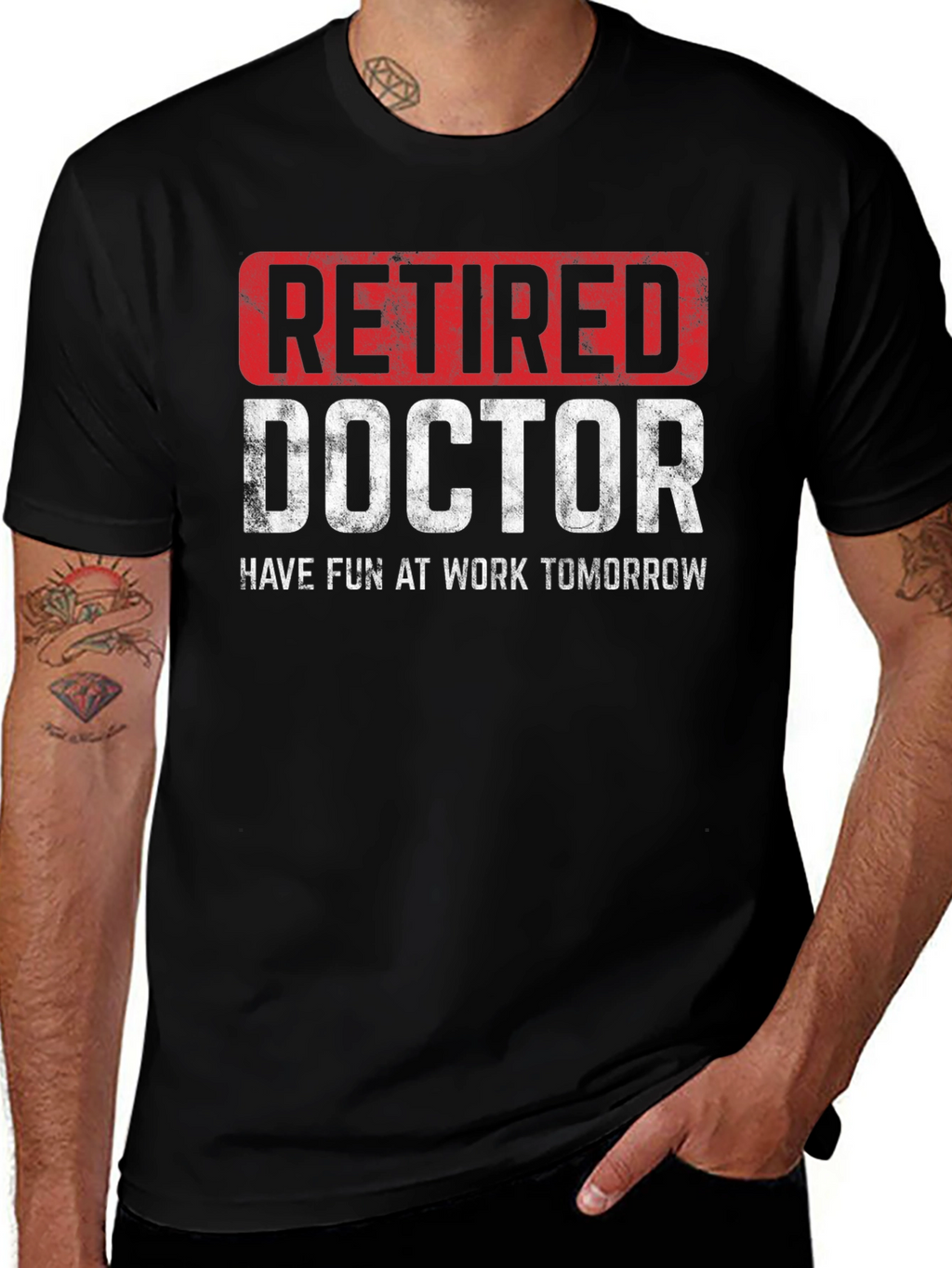 Retired Doctor T-Shirt - Funny Retirement Gift
