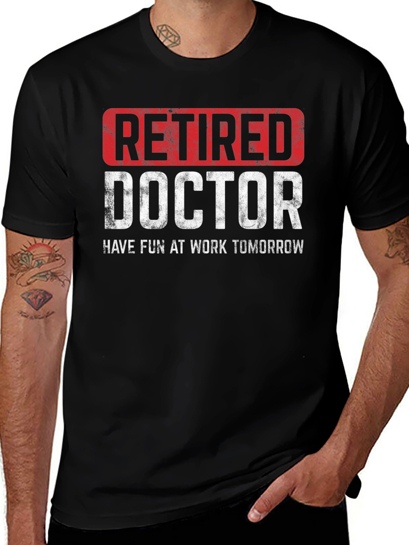 Retired Doctor T-Shirt - Funny Retirement Gift