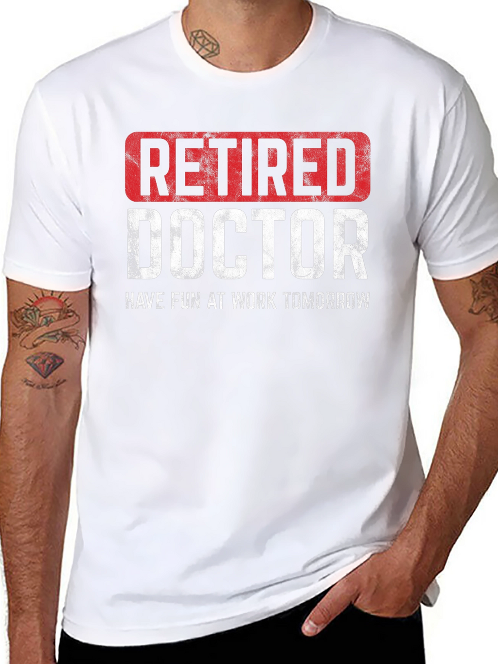 Retired Doctor T-Shirt - Funny Retirement Gift