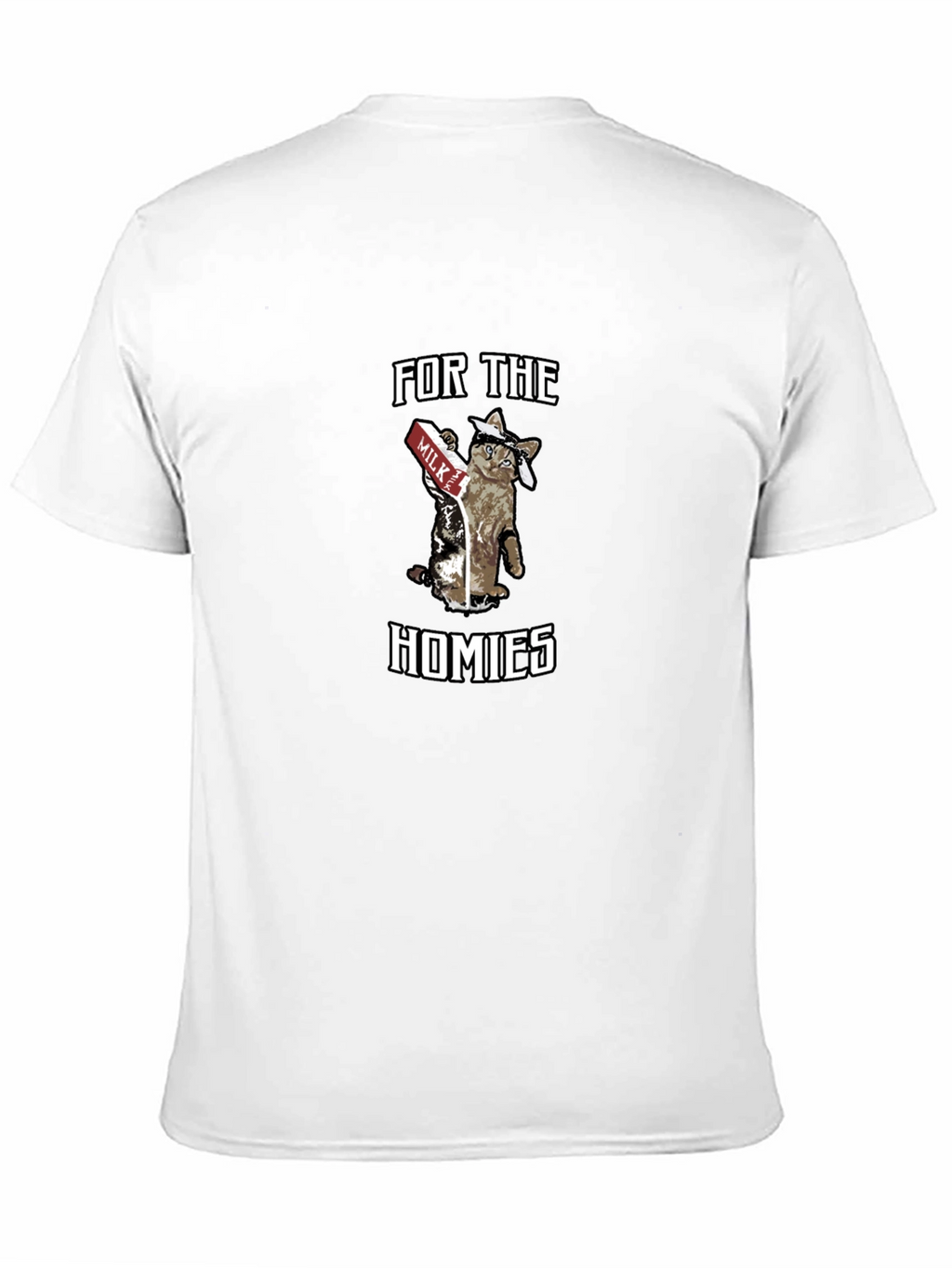 For the Homies Cat Milk T-Shirt