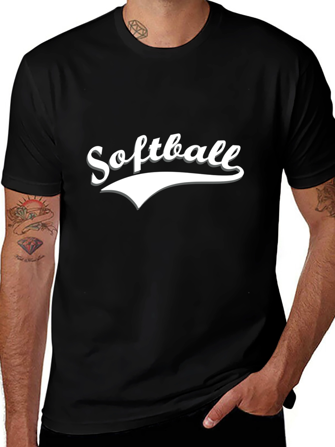 Softball Graphic Tee - Classic Sportswear Shirt