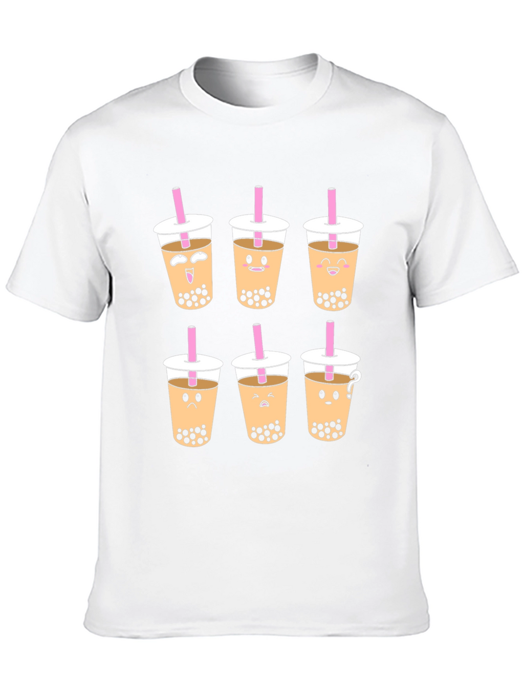 Boba Tea Graphic T-Shirt - Unisex Black Tee