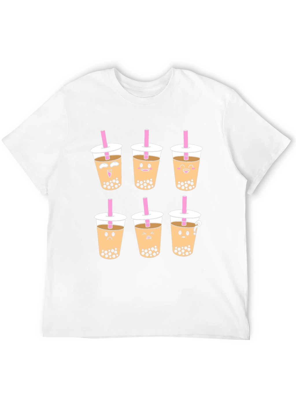 Boba Tea Graphic T-Shirt - Unisex Black Tee