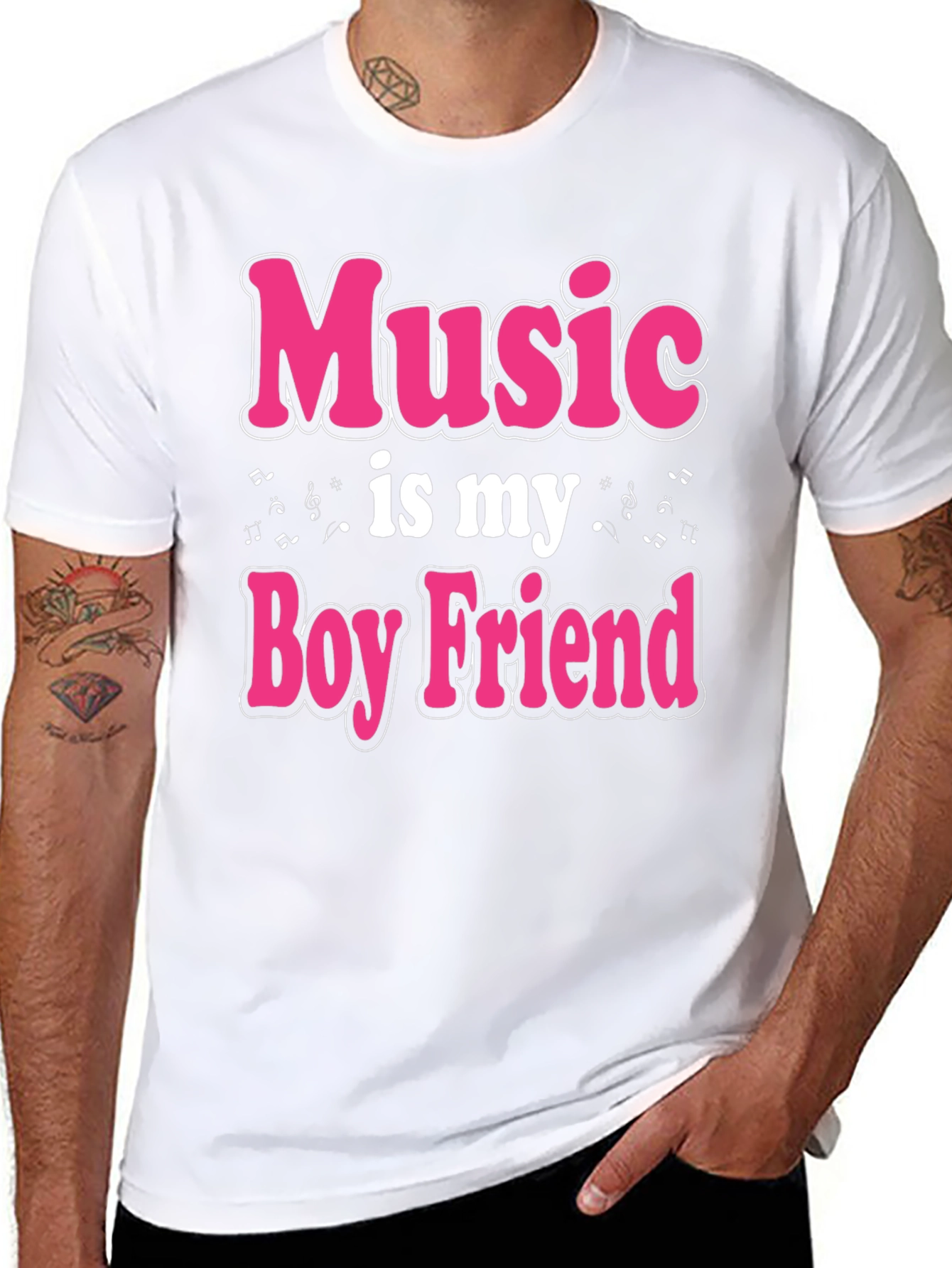 Music is My Boyfriend T-Shirt