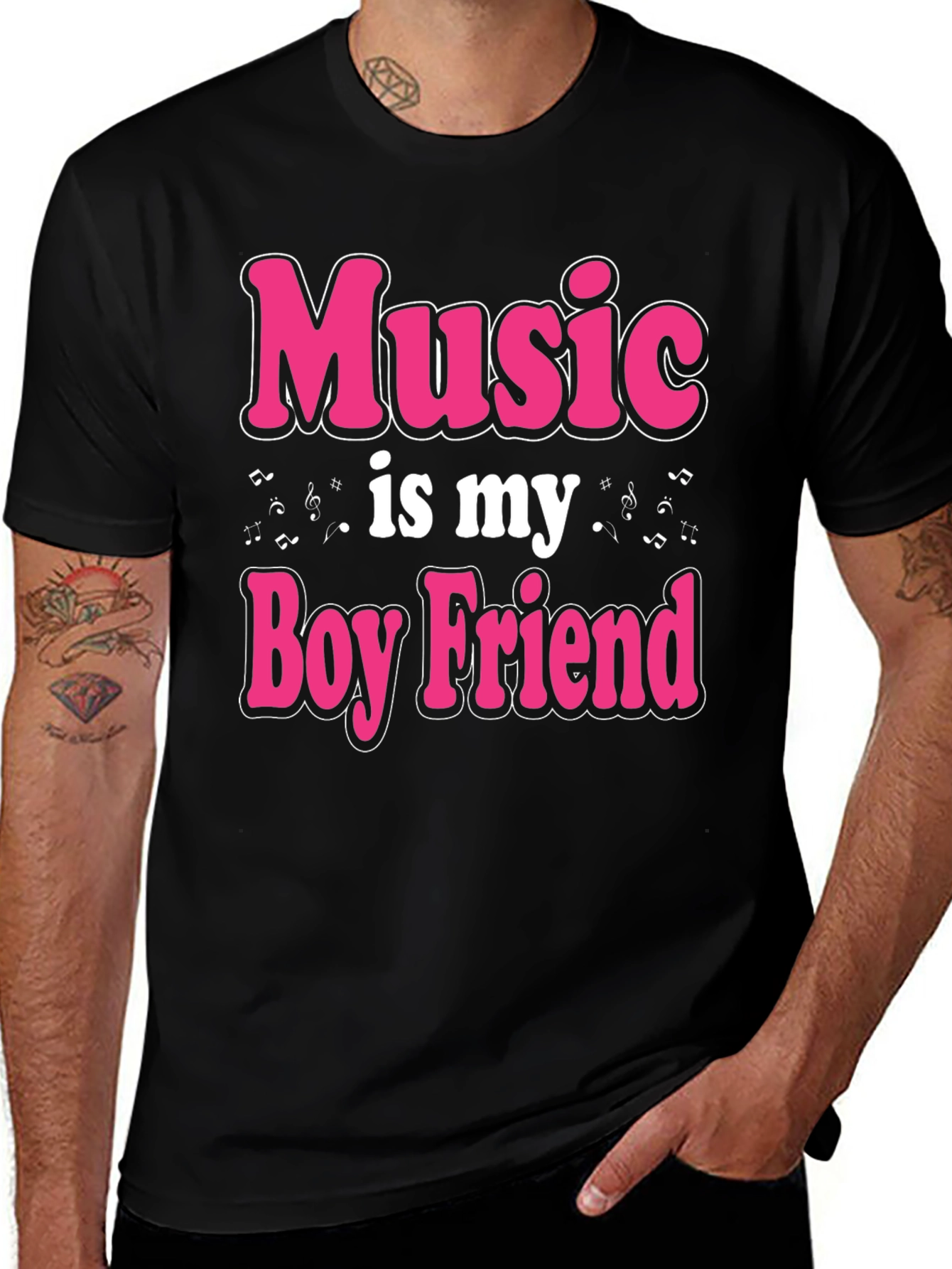 Music is My Boyfriend T-Shirt