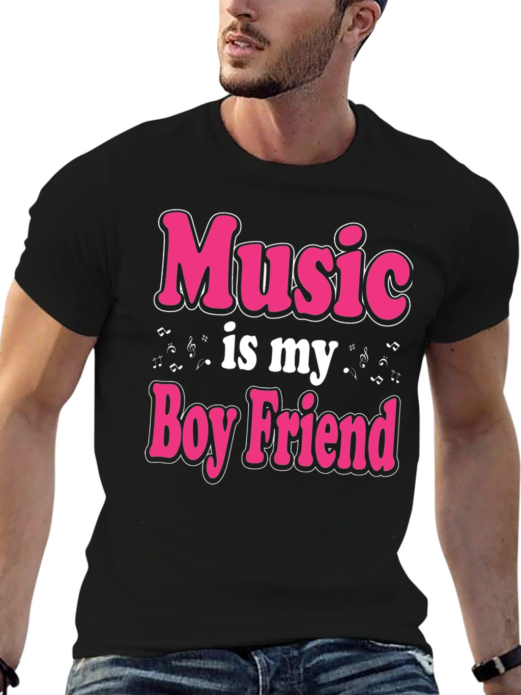 Music is My Boyfriend T-Shirt