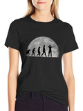 Evolution of Archery Black T-Shirt