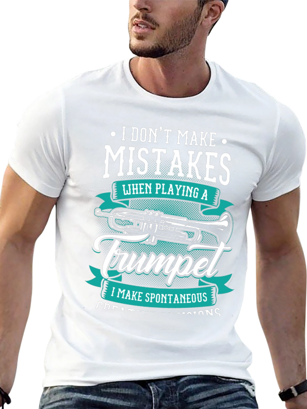 Trumpet Player T-Shirt: Spontaneous Creative Decisions
