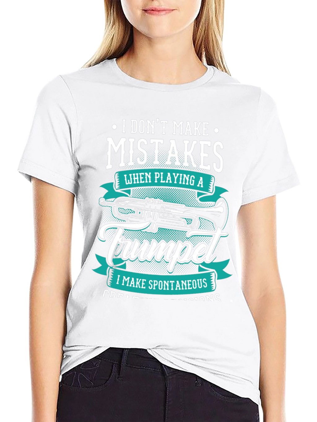 Trumpet Player T-Shirt: Spontaneous Creative Decisions