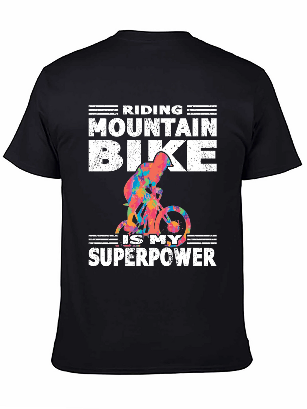 Mountain Bike Superpower Graphic Tee
