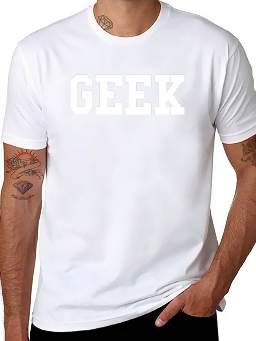 Geek T-Shirt - Classic Black Tee for Nerds