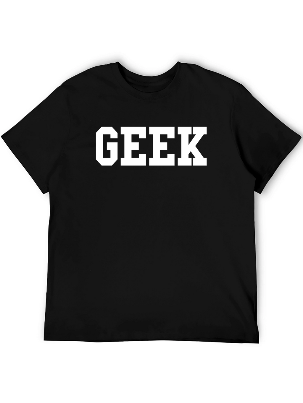Geek T-Shirt - Classic Black Tee for Nerds