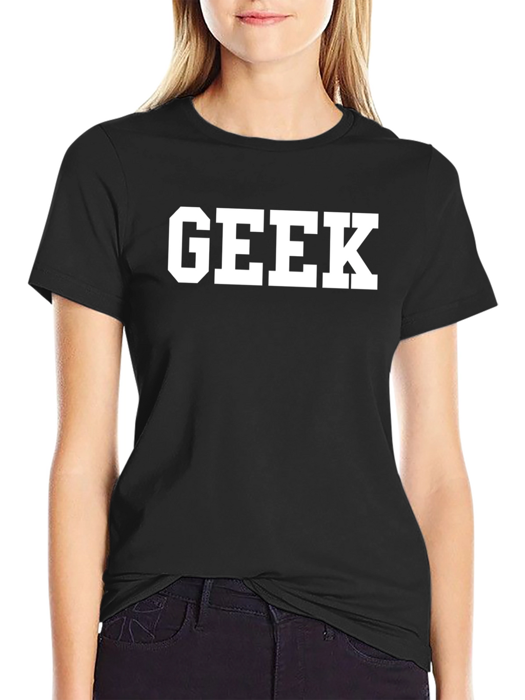 Geek T-Shirt - Classic Black Tee for Nerds
