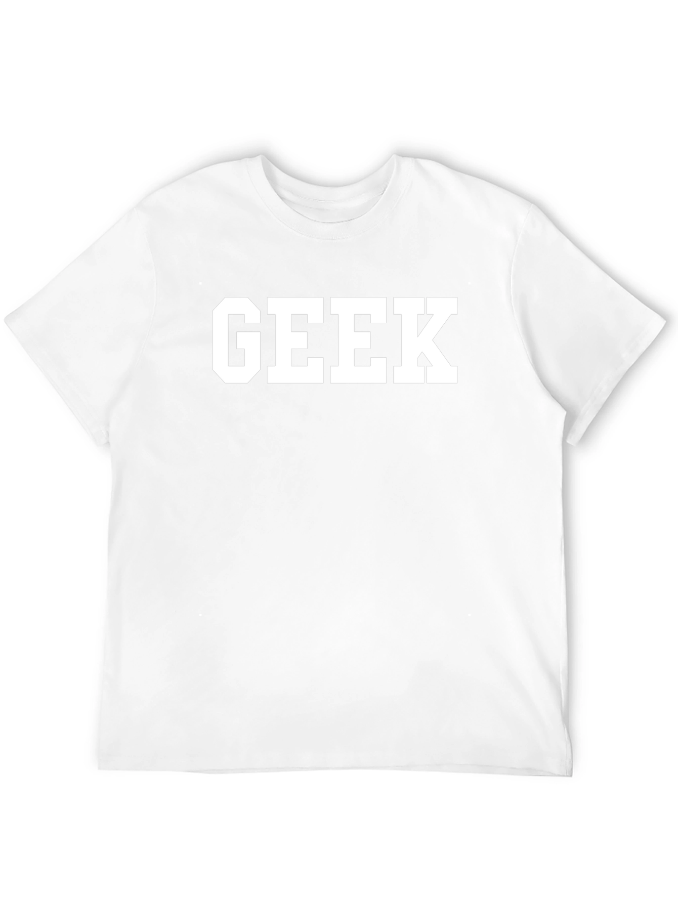 Geek T-Shirt - Classic Black Tee for Nerds