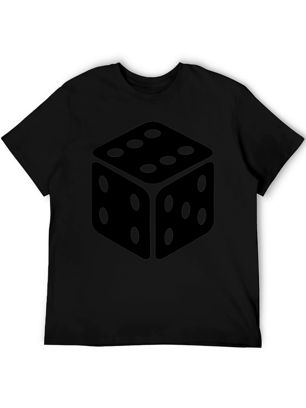 Dice Graphic Black T-Shirt