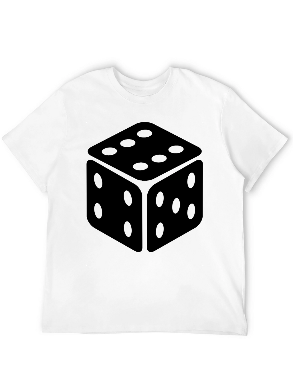 Dice Graphic Black T-Shirt