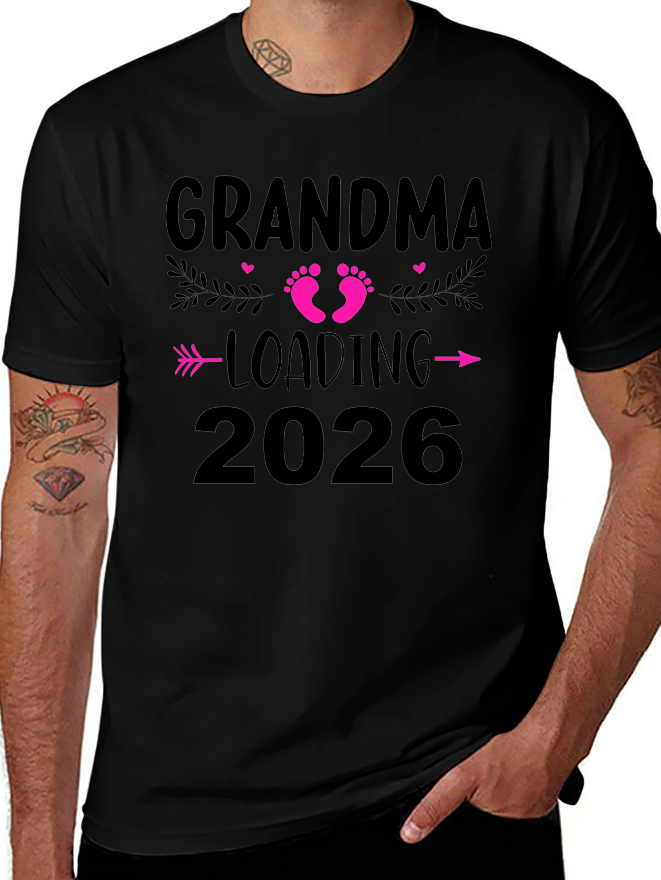 Grandma Loading 2026 T-Shirt