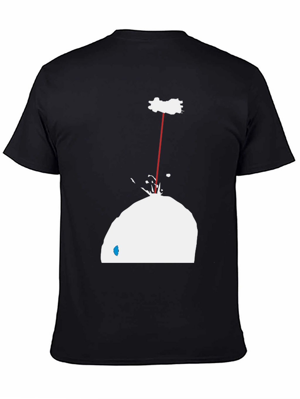 Abstract T-Shirt - Laser Snow Cone Design