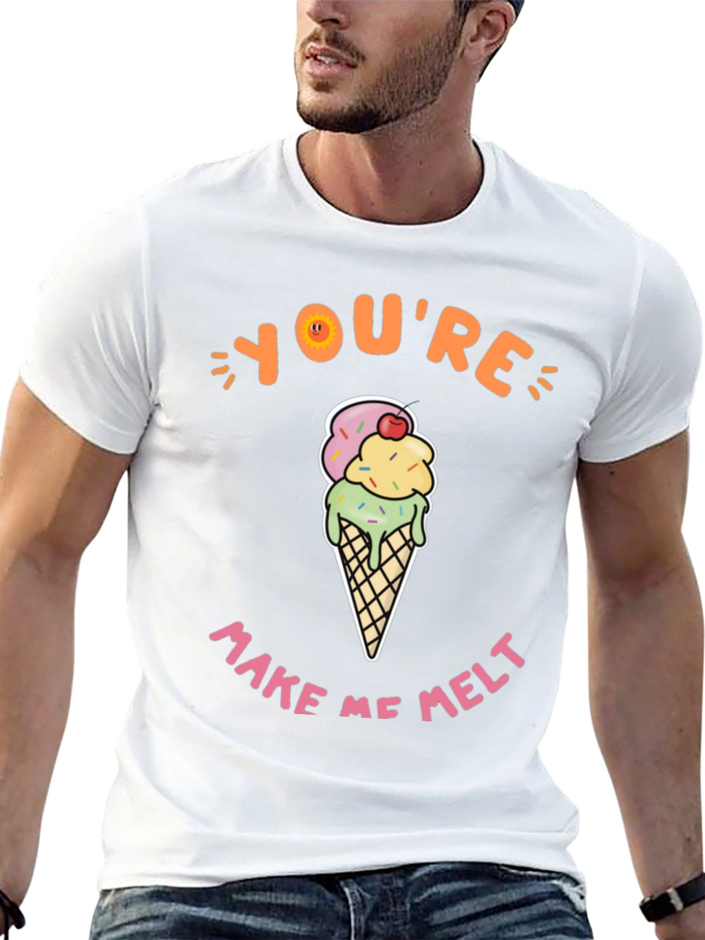 Youre Make Me Melt Ice Cream Graphic Tee