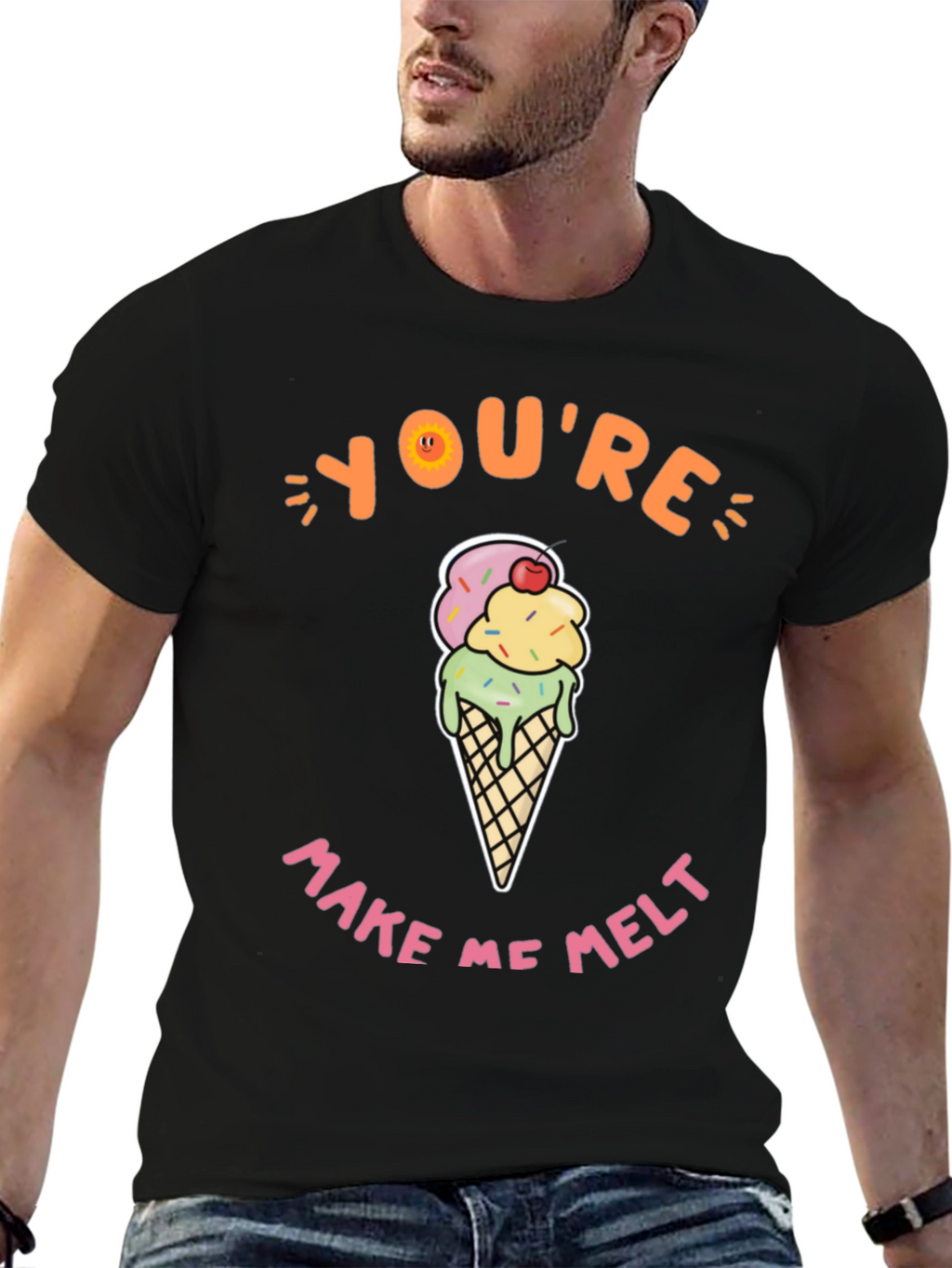 Youre Make Me Melt Ice Cream Graphic Tee