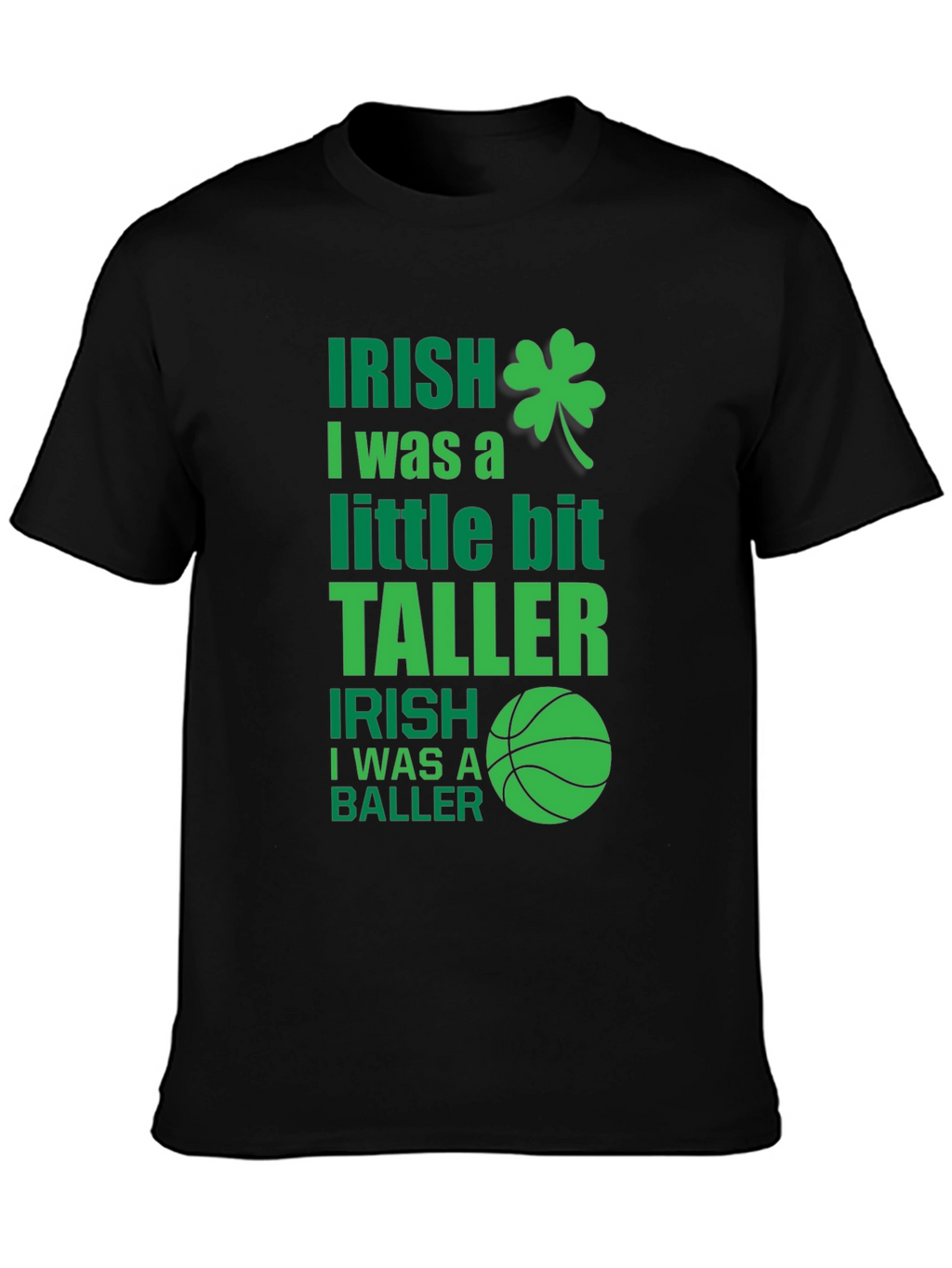 Irish Taller Baller Mens Graphic Tee